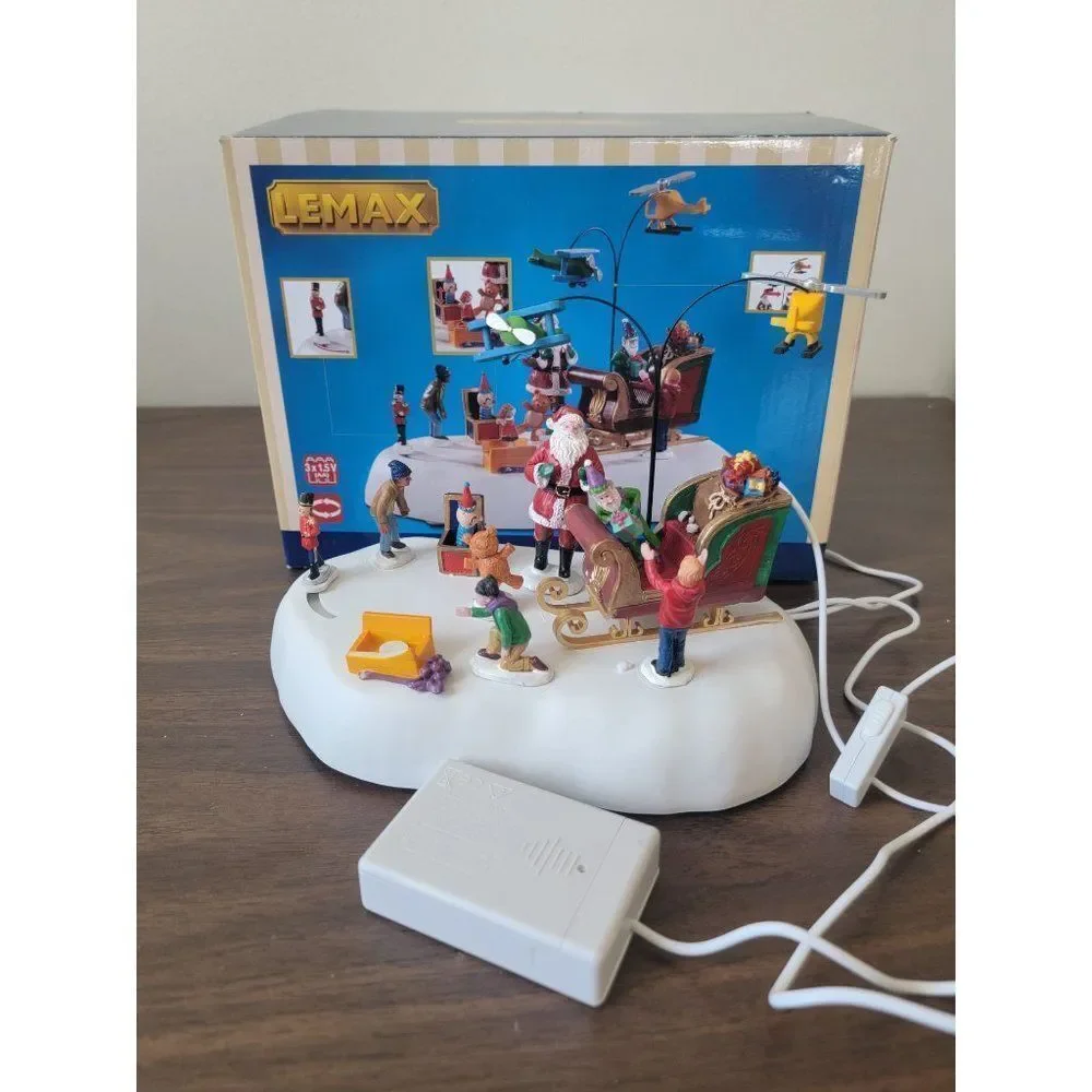Lemax 2020 Jolly toys AS IS‎ animated Village accessory Xmas decor